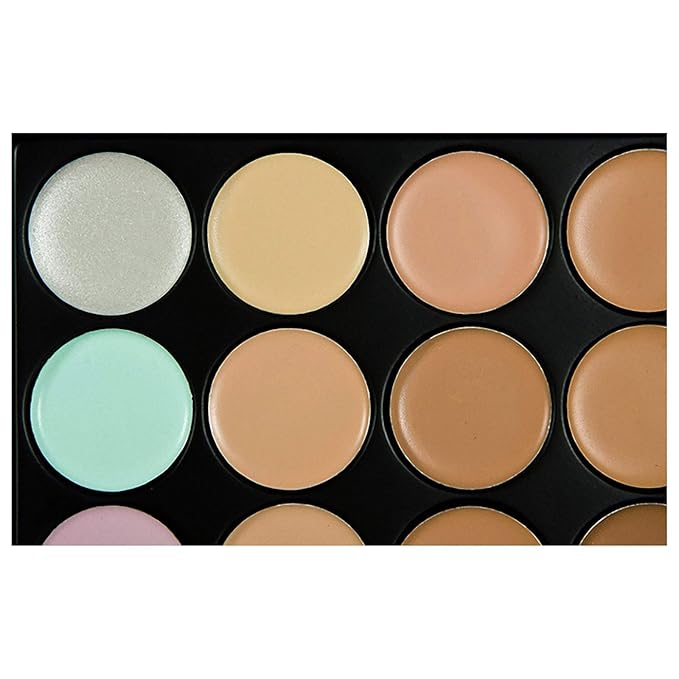 Concealer Palette, 15 Colors Makeup Palette Facial Camouflage