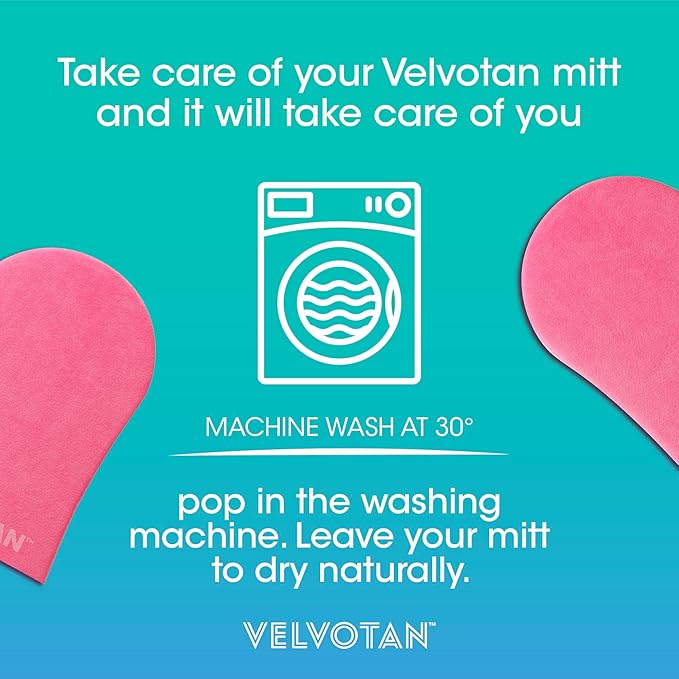 Original Double Sided Tanning Mitt - Pink - Self Tanning Applicator for Stain-Free Hands, Washable & Reusable, Use with Any Fake Tan