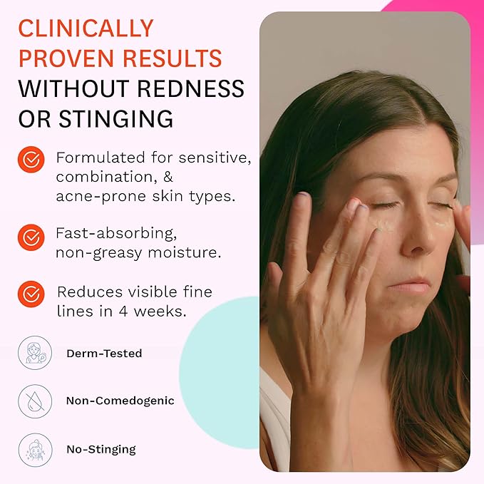 Fig.1 Pro Retinol Eye Cream | Anti Aging For Wrinkles And Fine Lines | Hydrating Under Eye Cream For Dark Circles And Puffiness | Moisturizer For Women & Men | 15ml / 0.5 fl oz