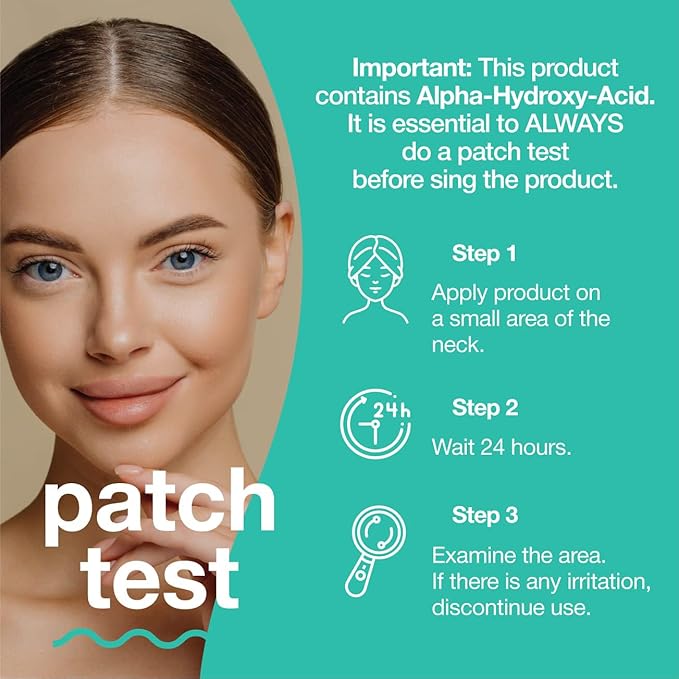 TOUCH Glycolic Acid Lotion for Keratosis Pilaris - KP Exfoliating Body Lotion Moisturizer - for AHA BHA Rough & Bumpy Skin- Gets Rid of Redness - 8 Fl Oz