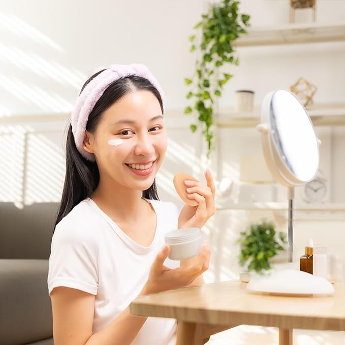 5 Packs Makeup Sponges Oval Puff Make-up Egg Air Cushion Puff Beauty Foundation Sponge Professional Makeup Wet and Dry for Eye Foundation Blush Application Forehead Cheeks