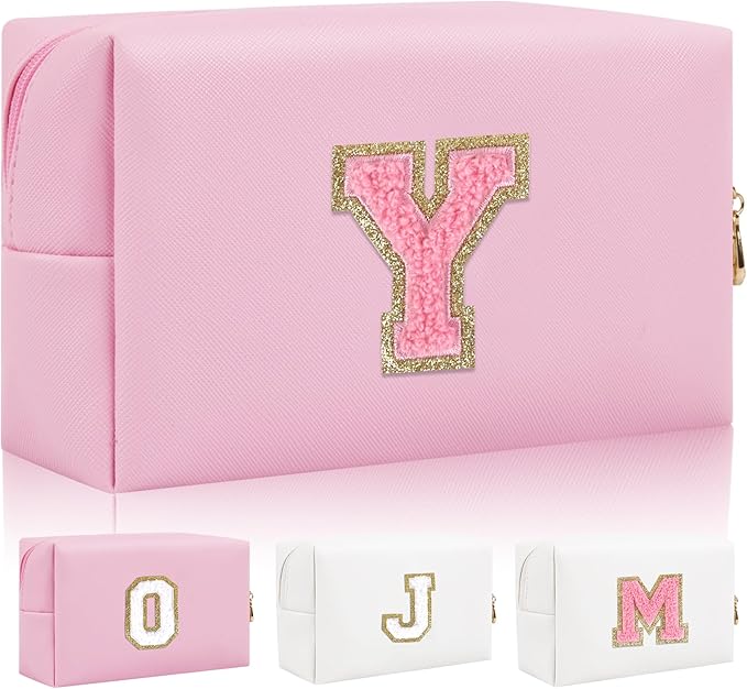 Personalized initial letter patch makeup