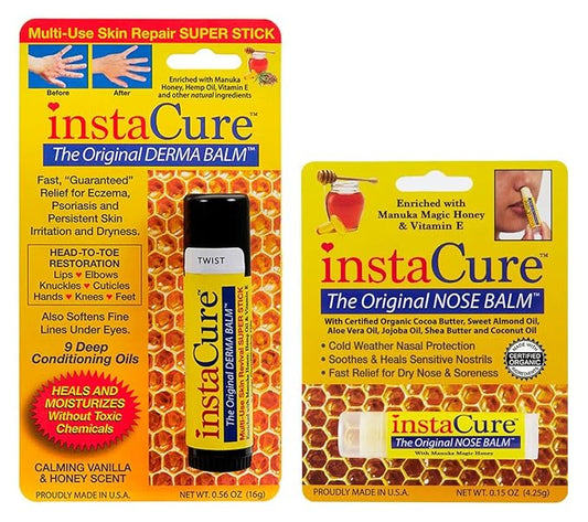 InstaCure's Original Nose Balm with Manuka Heals