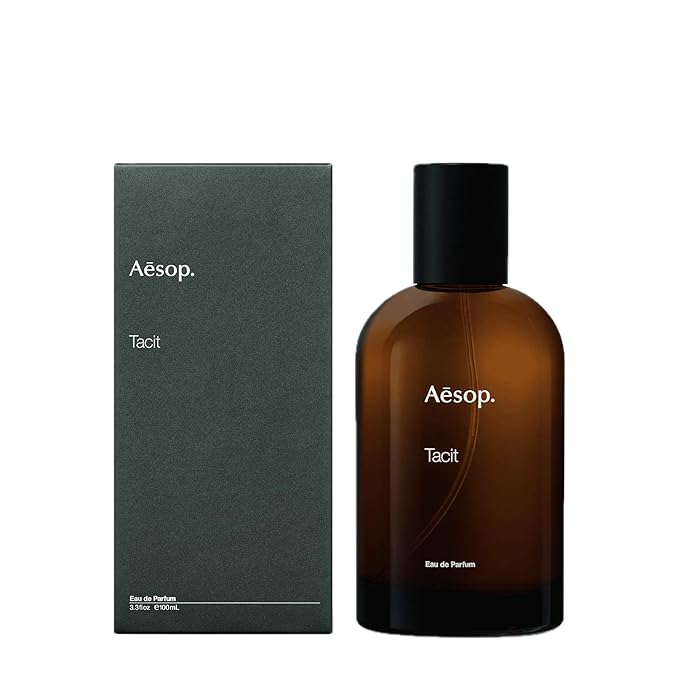 Aesop Tacit Eau de Parfum | Yuzu, Vetiver, and Basil Scent | Fresh Citrus and Green Aroma | Unisex | 3.3 fl oz