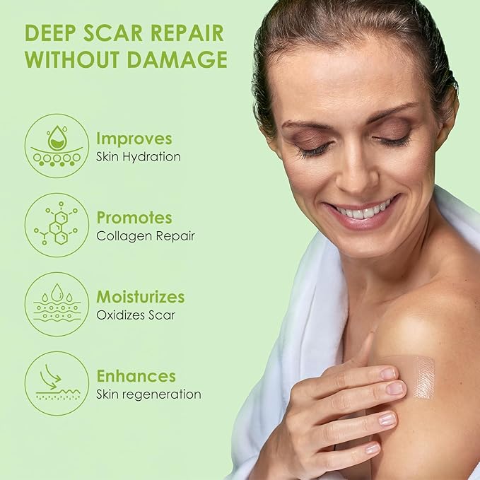 AUSLKA Silicone Scar Sheets(1.6"x 120" Roll-3M),