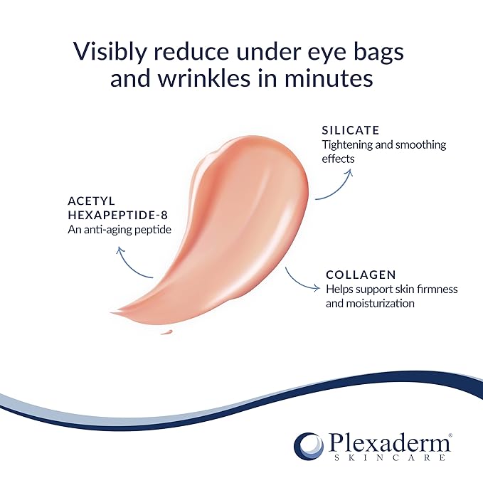 Plexaderm rapid reduction eye serum