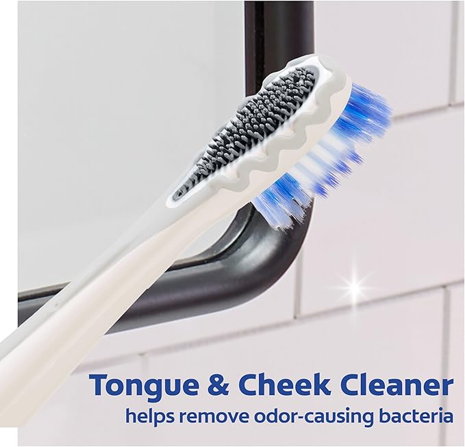 Colgate 360 Deep Clean Battery Powered Toothbrush Replacement Heads, Soft, 2 Pack