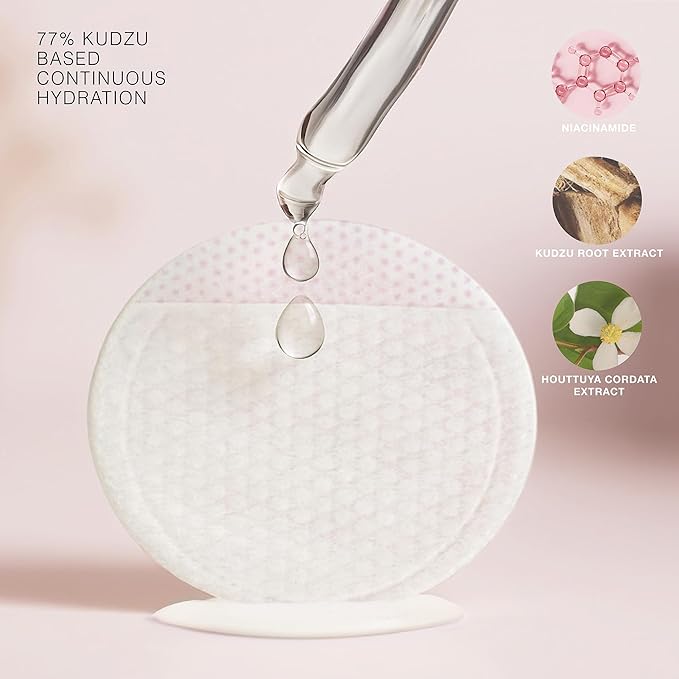 STARSKIN 7 Seconds All-Day Mask, 7-in-1 Facial Korean Toner Pads for Instant Hydration and Refreshed Skin, all Skin Types, Exfoliating and Pore Care with 66% Kudzu Root, K Beauty Skincare (18 Pads)