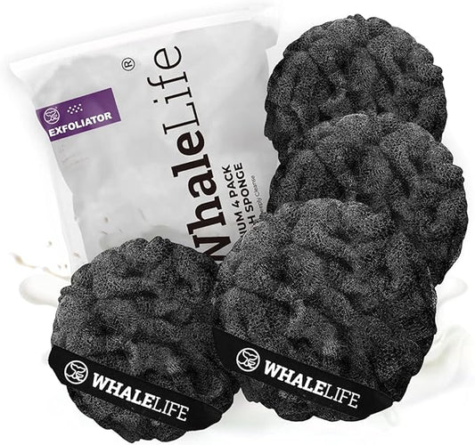 Loofah sponge bath sponge for