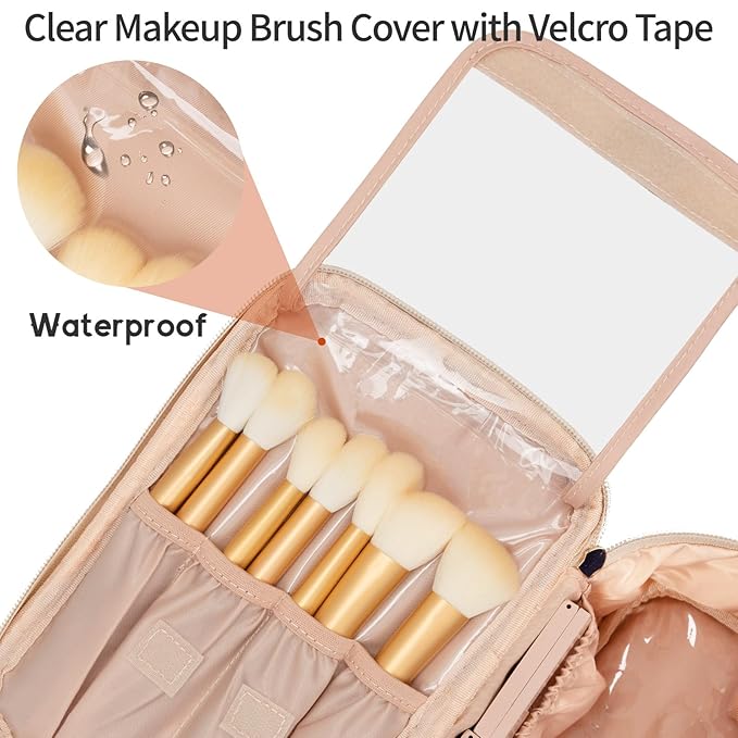 Ocheal makeup bag, portable cosmetic