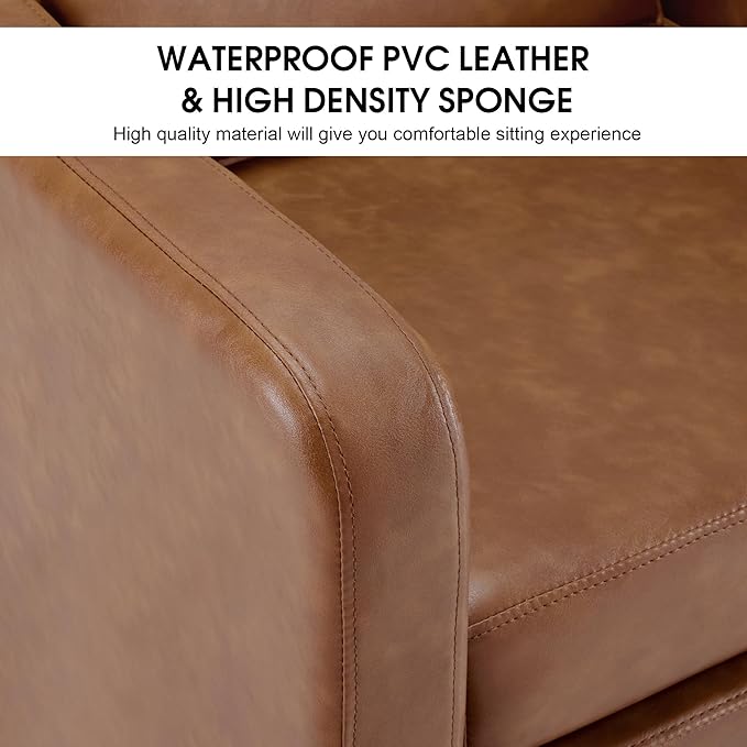 BarberPub Backwash Shampoo Station Chair, Adjustable Porcelain Ceramic Hair Wash Bowl with Chair, Shampoo Station for Barber Shop, Spa Beauty Salon Equipment 9364 (Brown)