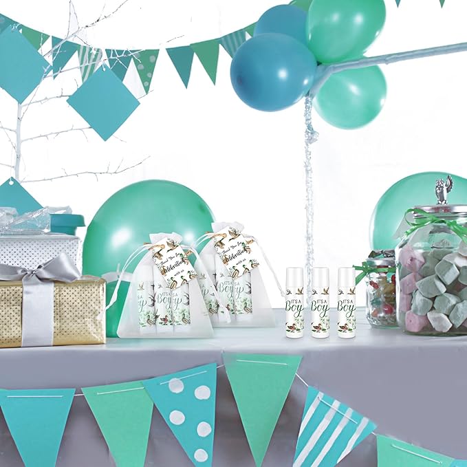 Demissle 50 Pcs Baby Shower Lip (Mallard)