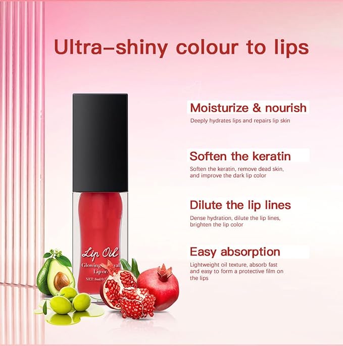 MAEPEOR Glowing Lip Oil 7 Colors Balm