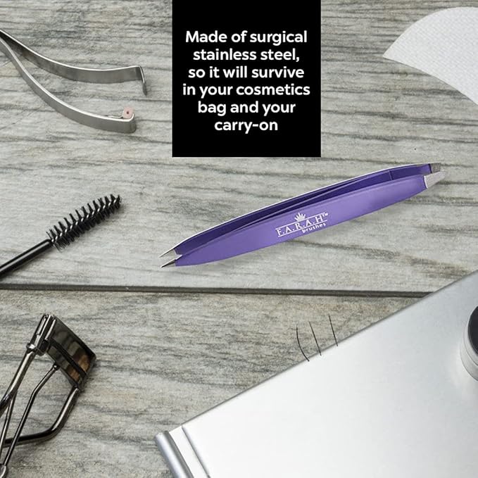 F.A.R.A.H Z-Tweeze Dual Ended Tweezer (Hey Violet)