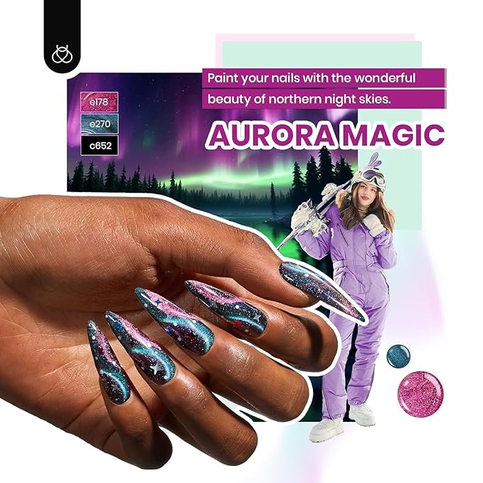 beetles 85 Pcs Gel Nail Polish Kit with UV Light - 35 Colors Gel Polish Set Travel Diary All in One Manicure Kit with Nails Tips and Base Top Coat Soak Off Home DIY Salon Gifts for Women Teens Girls