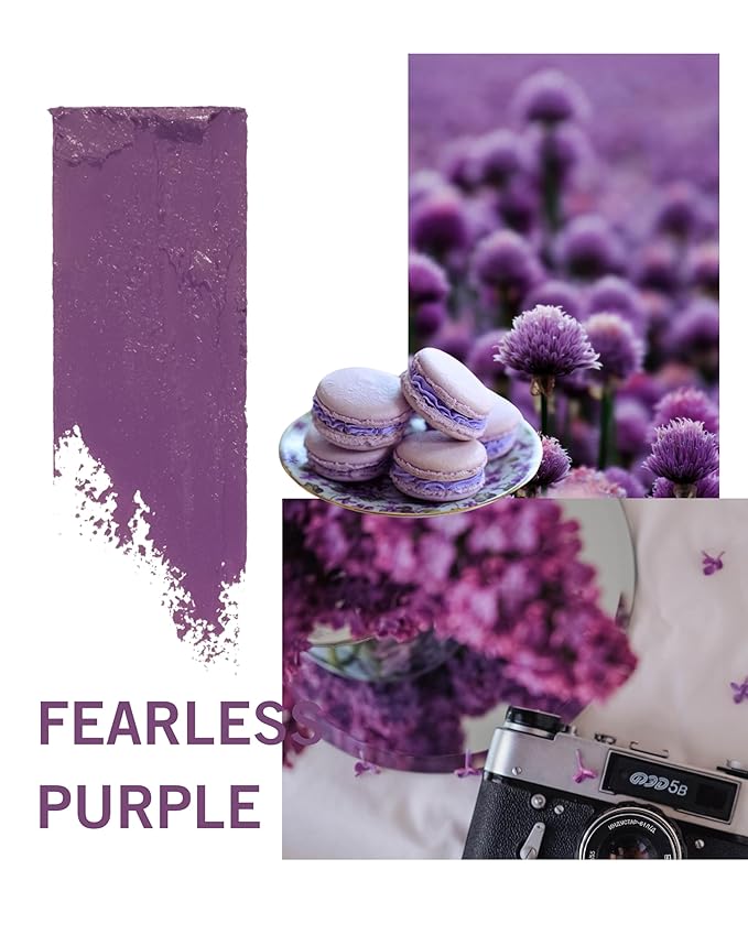 SIIA Cosmetics Change Agent Magnetic Original Lipstick in Fearless Purple