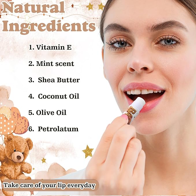 50 Sets 200 Pcs Baby Shower Tags(Bear)