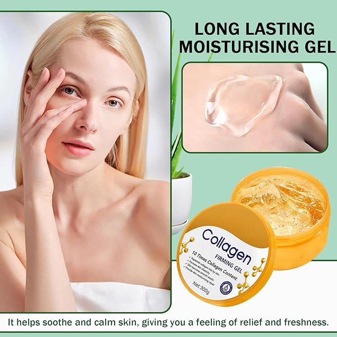 Moisturizing Gel for Face & Body,Non-sticky Gel After Sun Aloe Lotion Skin Care,Fast Absorbing Long Lasting Refreshing Hydrating Face Moisturizer for All Skin Types E