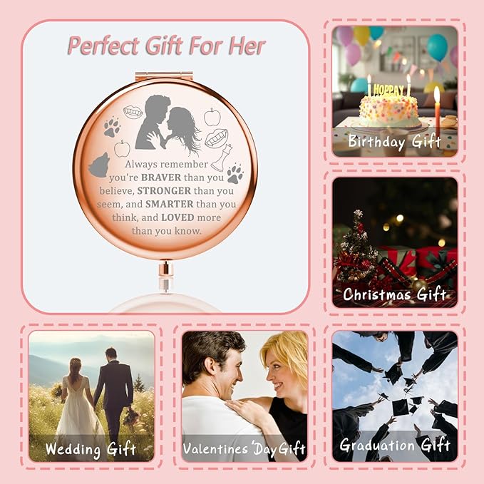 MYOSPARK Twilight Movie Compact Makeup Mirror Edward