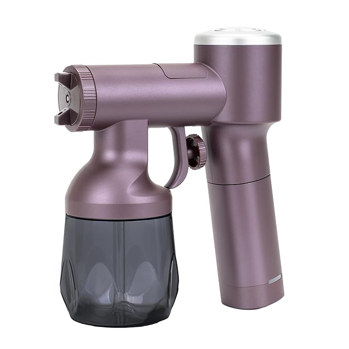 Portable Spray Tan Machine Mini Cordless Spray Tan Gun Rechargeable and Handheld Airbrush Tan Machine Self-Tanners For Home Spray Tan Travel Tan DIY Tan Salon Mobile Tan Self Tan Beach Tan