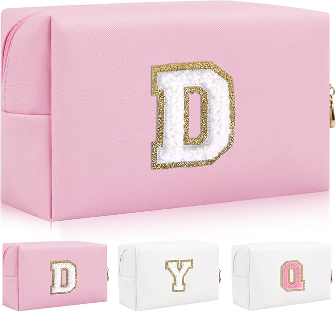 Personalized initial letter patch makeup