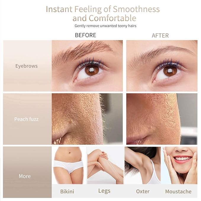 Disposable Dermaplane Razors for Women, Face Razors for Women Peach Fuzz Removal, Exfoliating Dermaplaning Tool, Eyebrow Razor, Facial Razor, Dermaplaning Razor, 9 Count