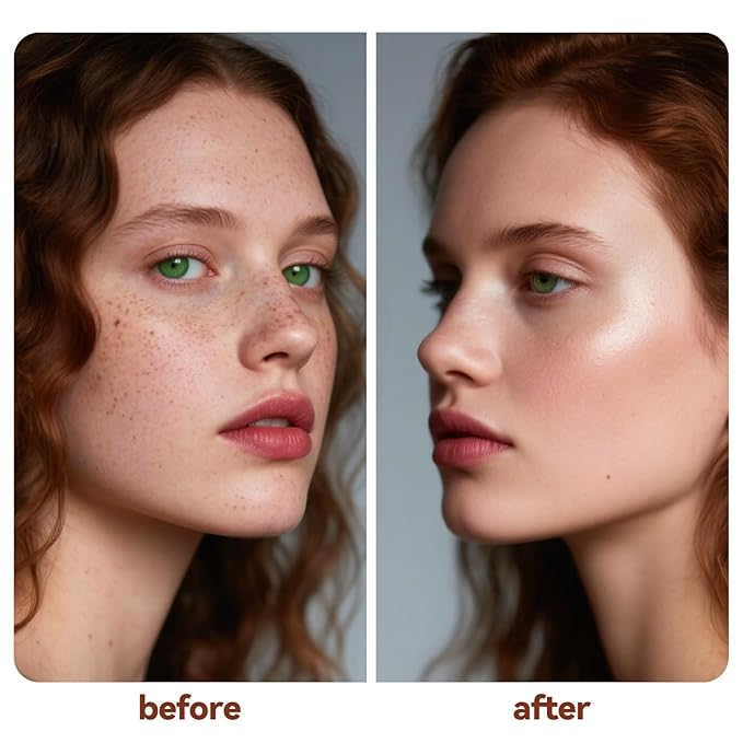 Roiii Lightweight SPF 50 Liquid Foundation - Full Coverage Sunscreen Makeup, Oil-Free & Long Lasting, Hydrating with Hyaluronic Acid for All Skin Types for Gym, Sports, Dancing (Light, 1.0 Oz)