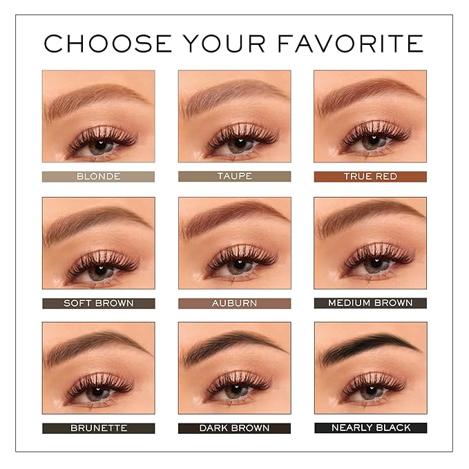 MADLUVV Brow Stamp Refill* - Color Stamp for Brows & Root Touch Up for Women & Men, Instantly Conceal Hair Loss, Grey Hair, Thinning Hair with Stain-Proof/Smudge-Proof Powder Formula (Taupe)