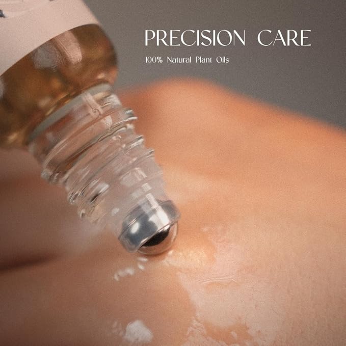 Decoder Glow-Boosting Facial Serum-Oil with Vitamin C Derivative, E & Squalane | Jojoba Oil – Antioxidant, Skin Barrier Repair，Roll-On Precision for Women, 20ml