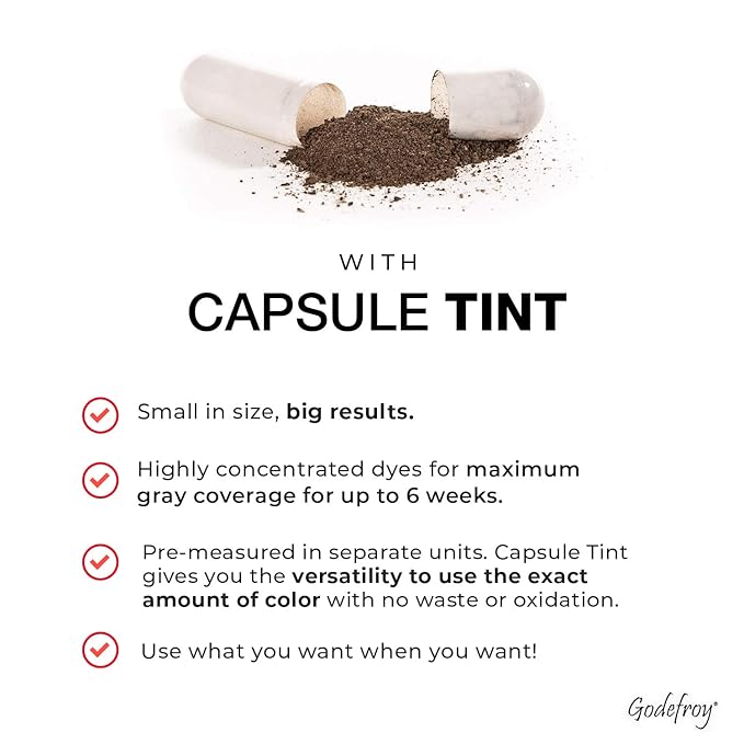 Professional Root Touch Up Hair Coloring Kit, Dark Brown, 4 applications