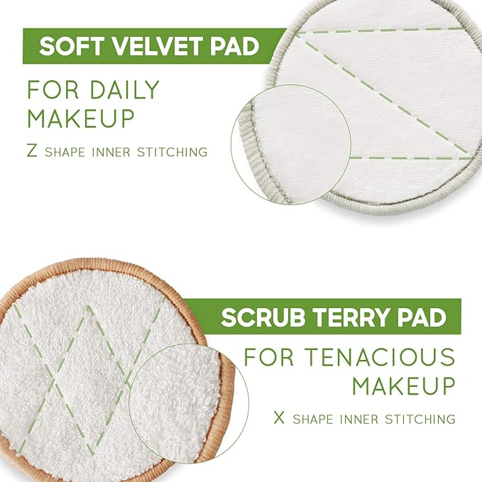 Bambaw reusable makeup remover pads