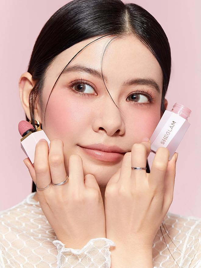 SHEGLAM Color Bloom Liquid Blush Makeup for Cheeks Matte Finish - Love Cake