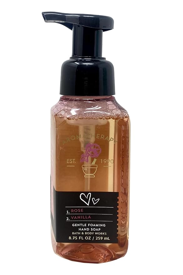 Bath and Body Works Aromatherapy Rose + Vanilla 2 Pack.