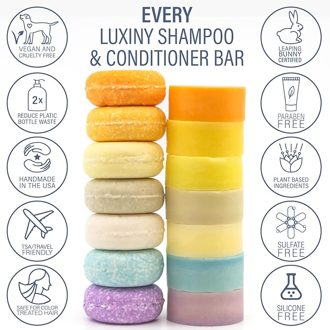Bay Rum Shampoo Bar – Vegan, Sulfate-Free, Made in USA | 3-in-1 Men’s Shampoo, Conditioner & Body Wash | Ideal for All Hair Types | 60+ Washes, Travel-Friendly