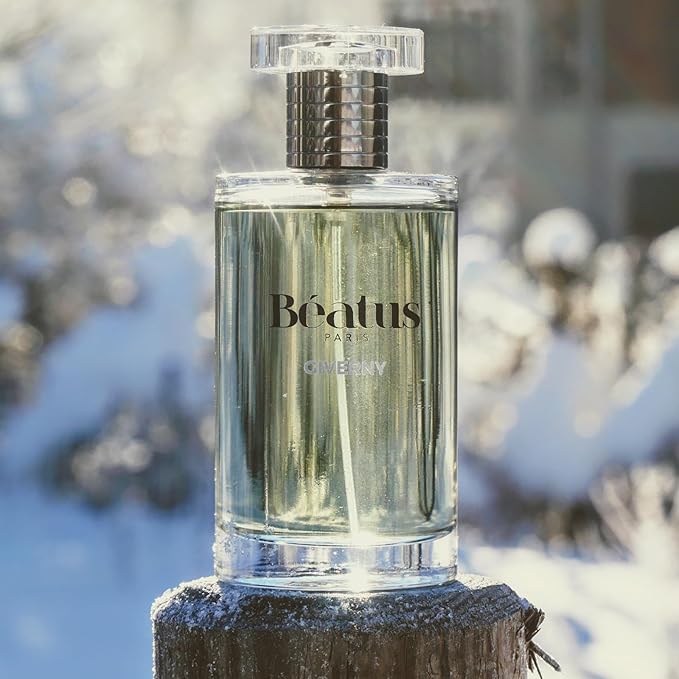 Beatus Paris Giverny - Luxury Perfume for Women - Eau de Parfum - Long-Lasting Fragrance with Notes of Fruity Rose, Sandalwood, Bergamot & Vanilla Scent - All Day Wear - Travel Size EDP Spray - 3.4 oz