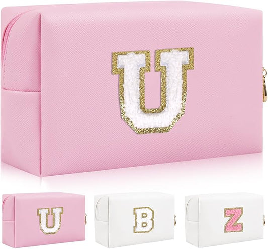 Personalized initial letter patch makeup