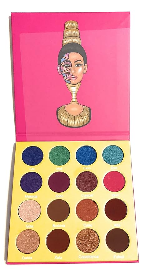Masquerade Mini Eyeshadow Palette Juvias Place spray