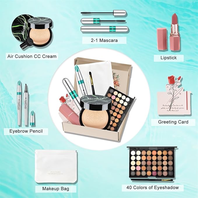 Makeup Sets for Women Girls Makeup Bag Eyeshadow