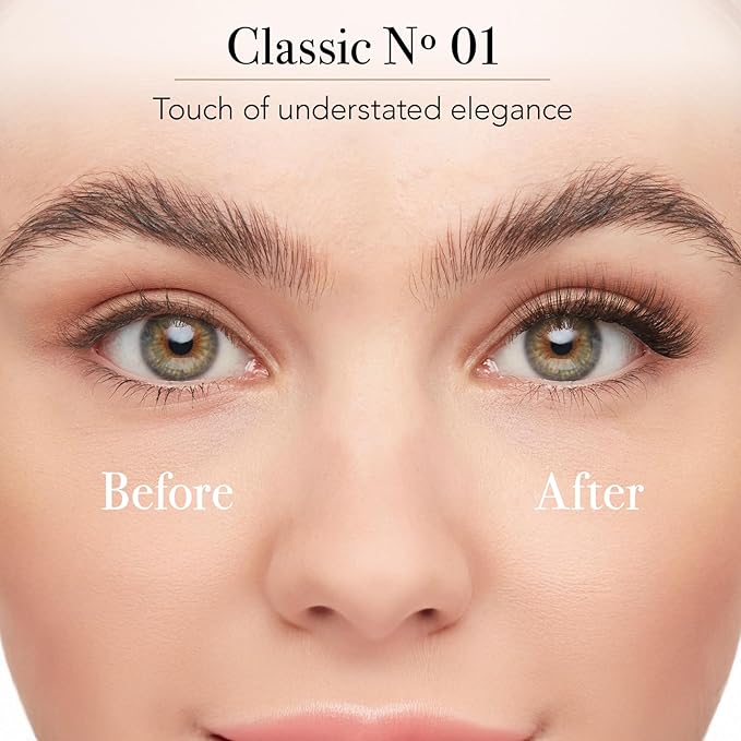 Pro Lash SoftWear Starter Lash Clusters Kit - Seamless, Lightweight Lashes - 7-Day Eyelash Extensions - 3 Sets of False Eyelashes Plus Adhesive, Remover, Tweezers - Classic No. 01 Black