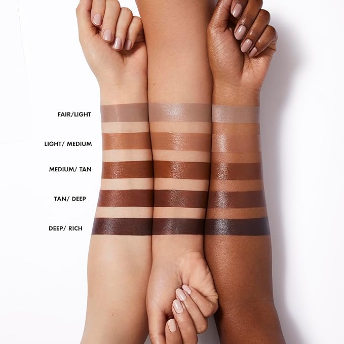 e.l.f. Halo Glow Contour Beauty Wand, Liquid Contour Wand For A Naturally Sculpted Look, Buildable Formula, Vegan & Cruelty-free, Tan/Deep