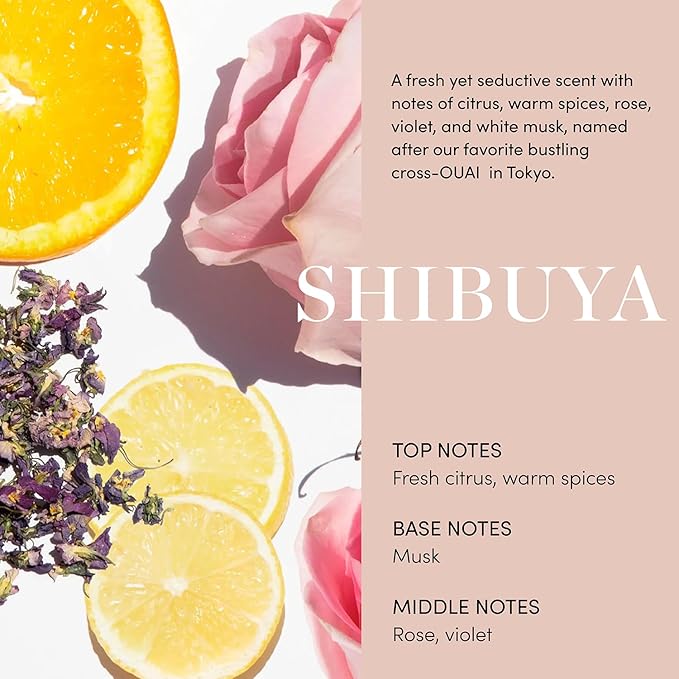 OUAI Body Cream, Shibuya - Hydrating Whipped Body Cream with Cupuaçu Butter, Coconut Oil and Squalane - Softens Skin and Delivers Healthy-Looking Glow - Sulfate Free Skin Care (7.5 Oz)