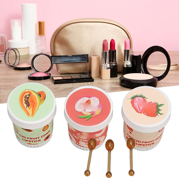 Lip Care Balm, Ice Cream Shape Daily