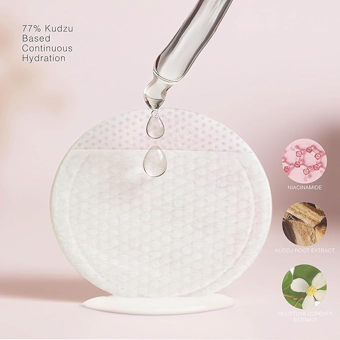 STARSKIN 7 Seconds All-Day Mask, 7-in-1 Facial Korean Toner Pads for Instant Hydration and Refreshed Skin, all Skin Types, Exfoliating and Pore Care with 66% Kudzu Root, K Beauty Skincare (5 Pads)