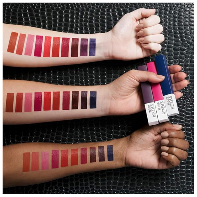 Maybelline New York SuperStay Matte Ink Liquid Lipstick, City Edition, Explorer, 0.17 Ounce