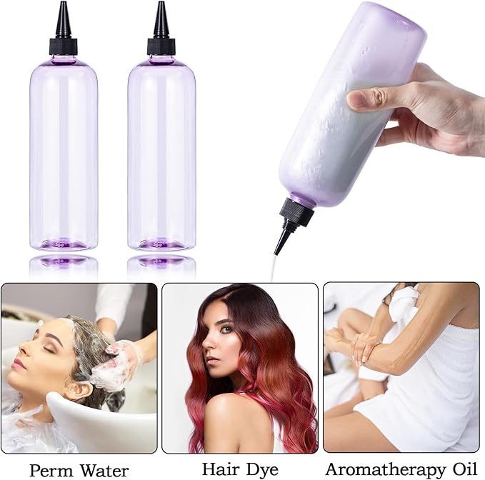 Yebeauty Hair Color Bottle, Clear