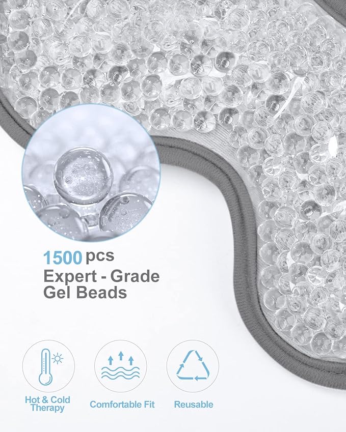 Luxtude gel eye mask cooling