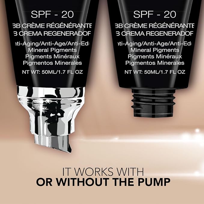 Bellapierre BB Cream SPF 20 – Mineral Sunscreen & Liquid Foundation, Lightweight Face Moisturizer with Buildable Coverage, Matte Finish, Non-Toxic, Paraben-Free, Cruelty-Free – 1.7 oz - Medium Cool