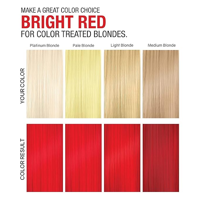 NO FADE FRESH Red Color