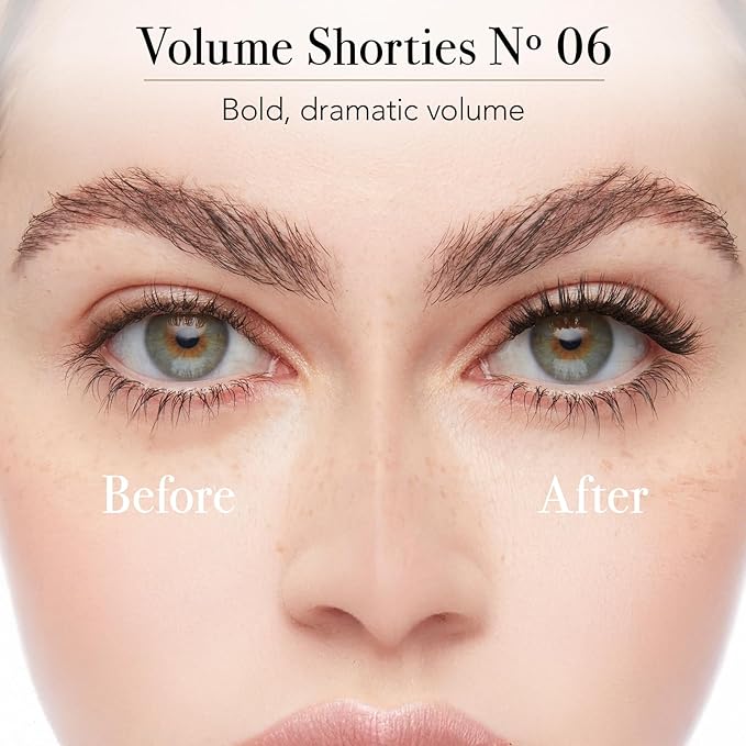 Pro Lash SoftWear Starter Lash Clusters Kit - Seamless, Lightweight Lashes - 7-Day Eyelash Extensions - 3 Sets of False Eyelashes Plus Adhesive, Remover, Tweezers - Volume Shorties No. 06 Black