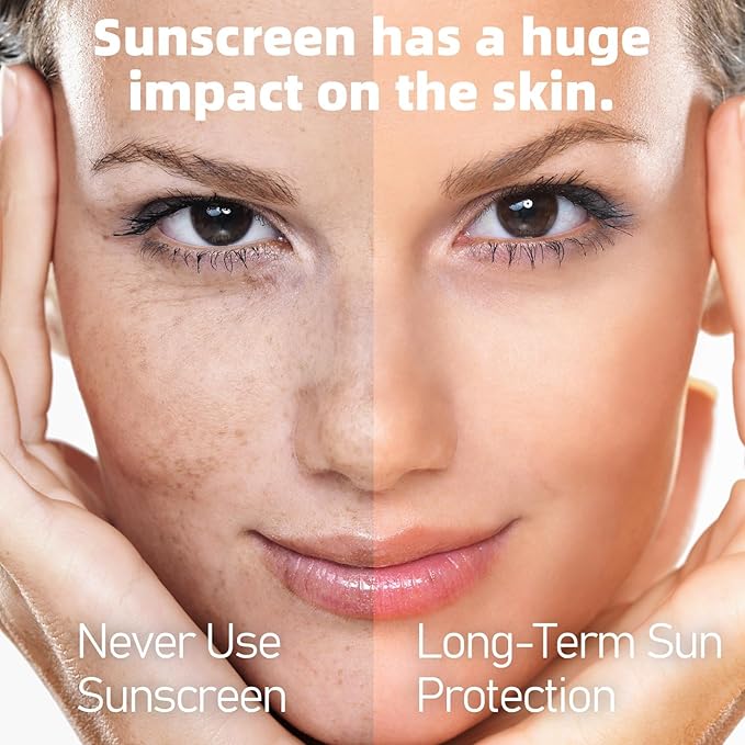 VGO Tinted Sunscreen SPF 50, Hydrating Sun Essence 50ml / 1.7oz - 2 Packs